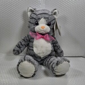 Frosted Cat Plush 2016 14"